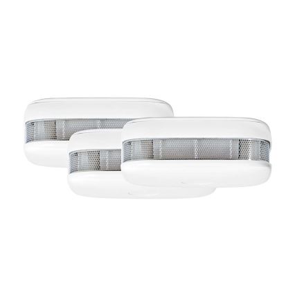 К-кт 3x Детектор за дим SmartLife 3V/1xCR123A Wi-Fi