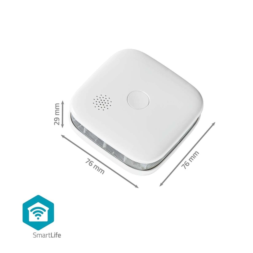 К-кт 3x Детектор за дим SmartLife 3V/1xCR123A Wi-Fi