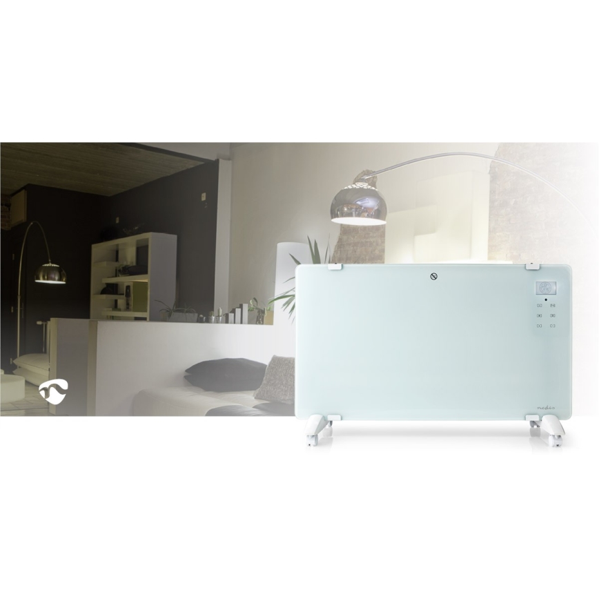 Електрически конвектор/нагревател 2000W/230V с Wi-Fi, IP24 и термостат
