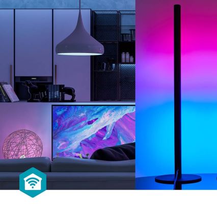 К-кт 2x LED RGBIC Димируема настолна лампа SmartLife LED/36W/230V 55 см 2700-6500K Wi-Fi Tuya + дистанционно управление