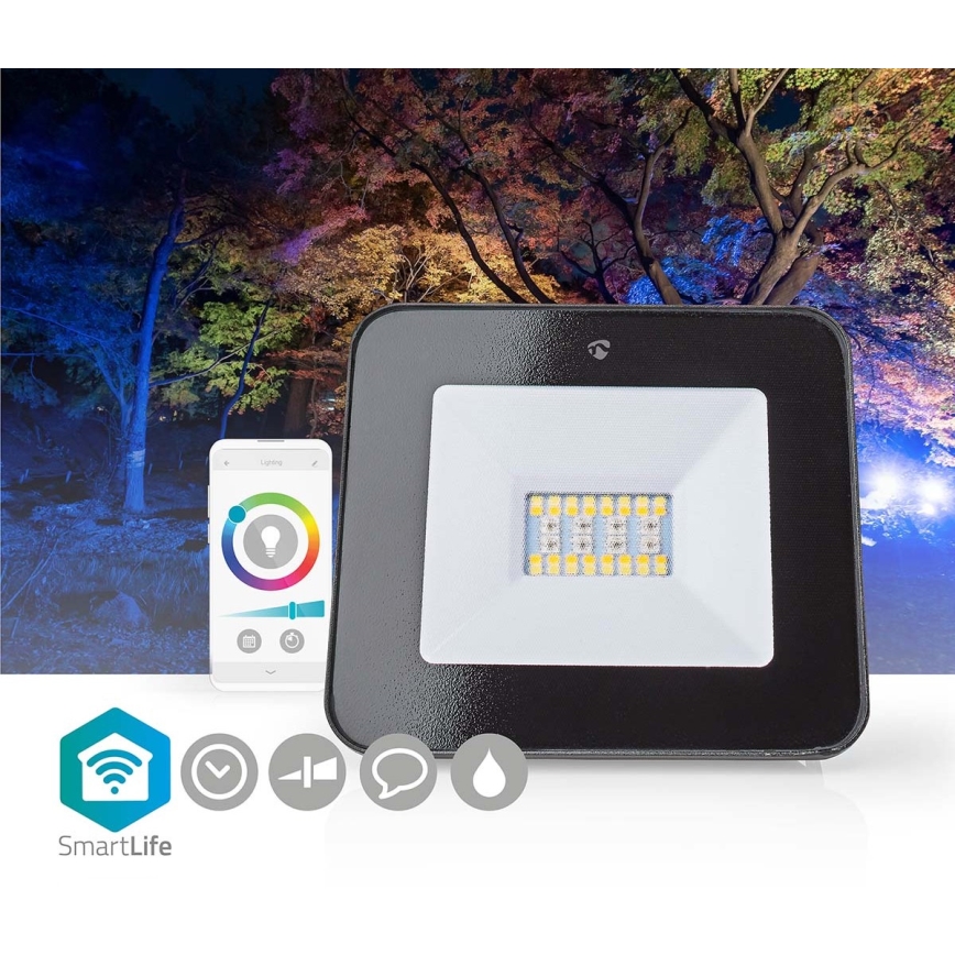 LED RGBW Димируем прожектор SmartLife LED/20W/230V Wi-Fi IP65 2700-6500K