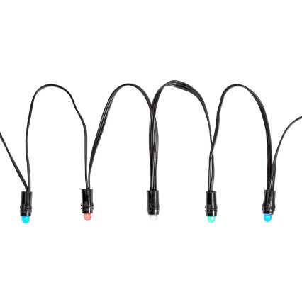 LED RGB Екстериорни Коледни лампички 48xLED 13,8м IP65 Wi-Fi Tuya