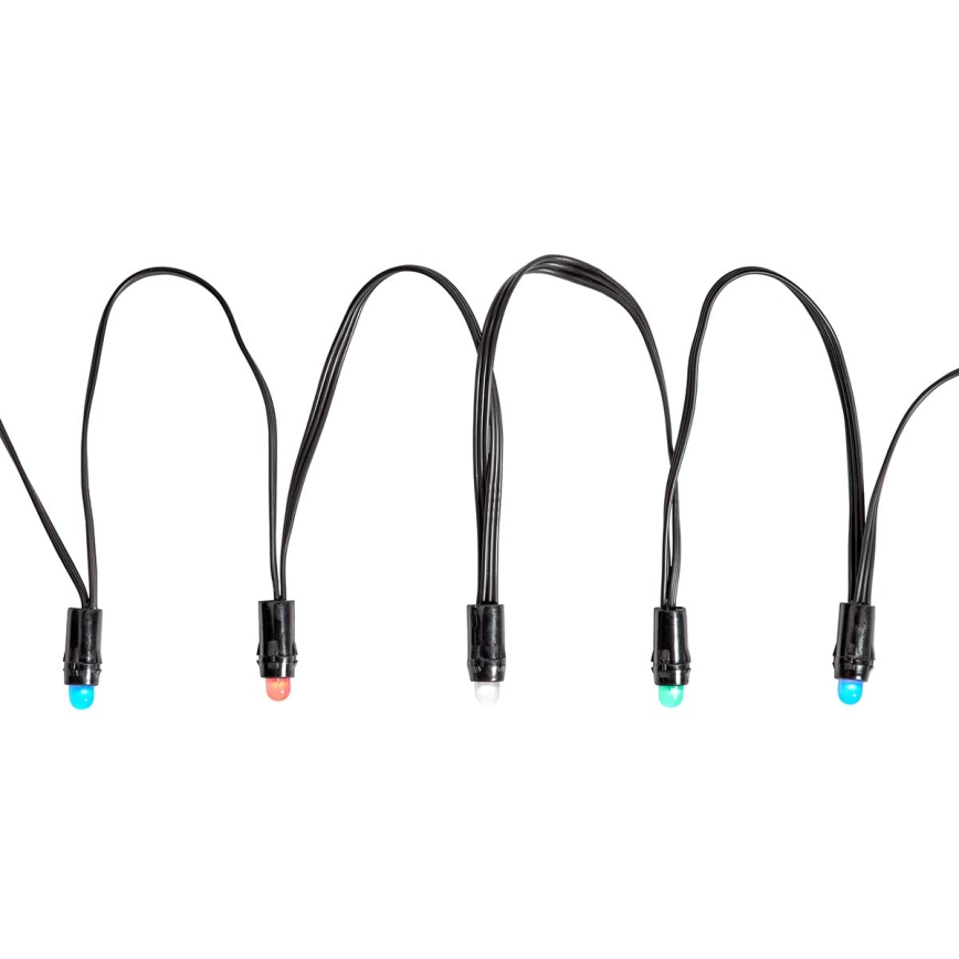 LED RGB Екстериорни Коледни лампички 48xLED 13,8м IP65 Wi-Fi Tuya