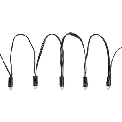 LED RGB Екстериорни Коледни лампички 48xLED 13,8м IP65 Wi-Fi Tuya