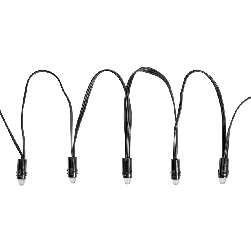 LED RGB Екстериорни Коледни лампички 48xLED 13,8м IP65 Wi-Fi Tuya