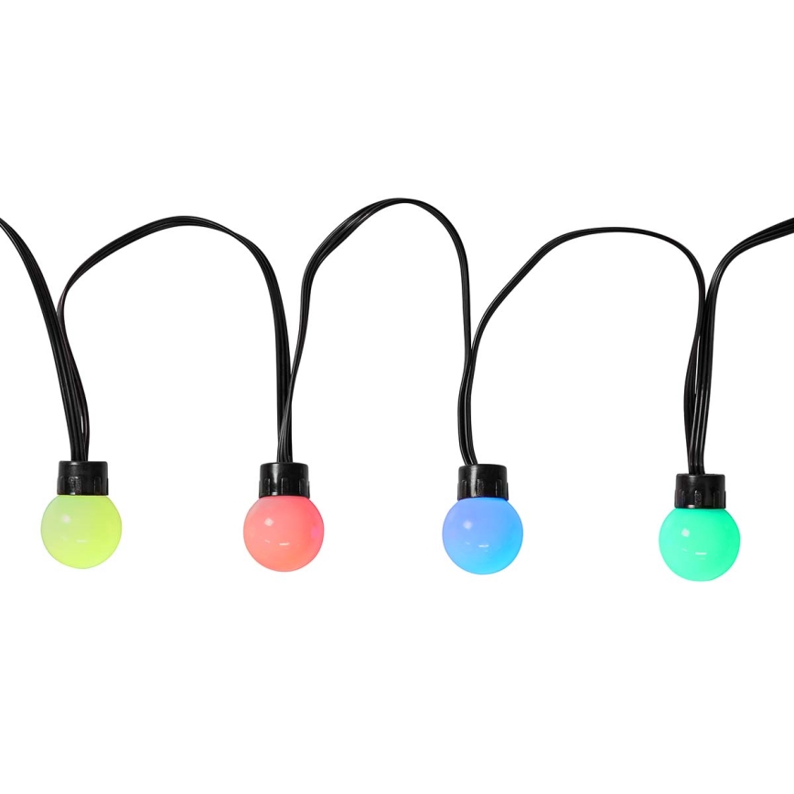LED RGB Декоративни лампички 48xLED 13,8м IP65 Wi-Fi Tuya