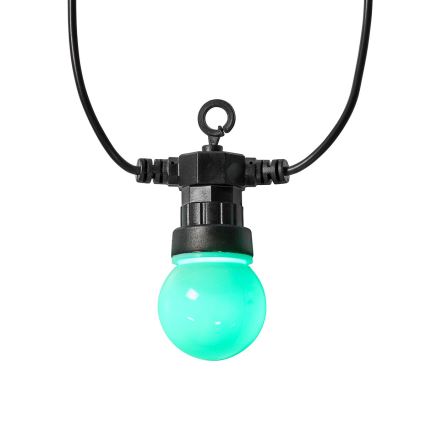 LED RGB Екстериорни декоративни лампички 20xLED/8 функции 13м IP65 Wi-Fi Tuya