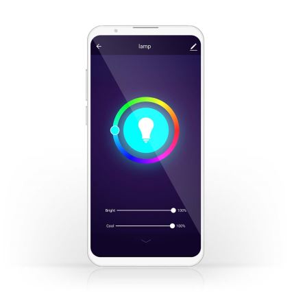 Комплект от 2 LED RGBW димируеми крушки SmartLife E27/9W/230V Wi-Fi 2700-6500K