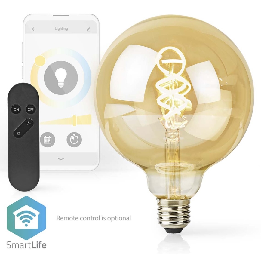 LED Димируема крушка E27/4,9W/230V Wi-Fi 1800-6500K