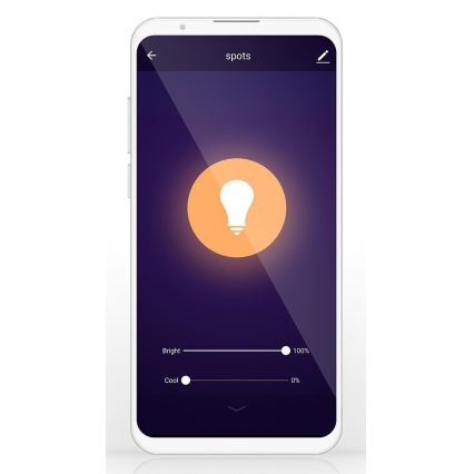 LED Димируема крушка SmartLife E14/4,5W/230V Wi-Fi 2700-6500K