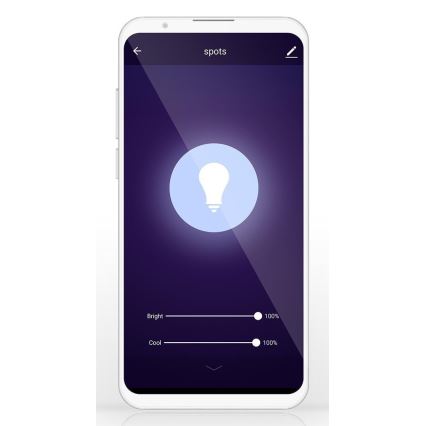 LED Димируема крушка SmartLife E14/4,5W/230V Wi-Fi 2700-6500K