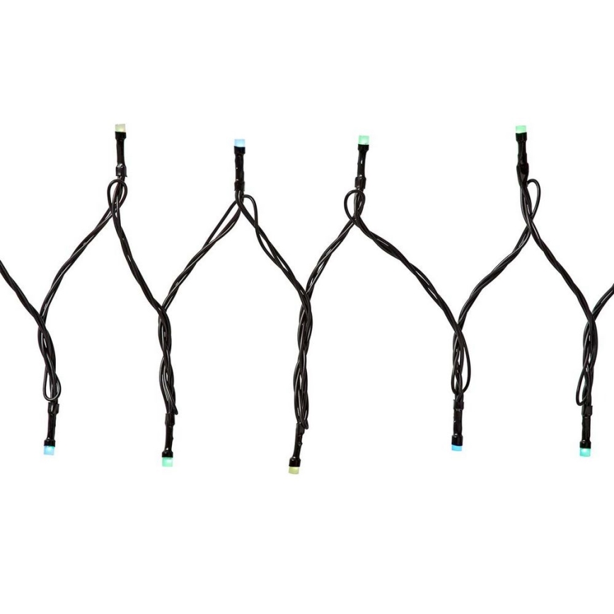 LED RGB Коледни лампички 168xLED/8 функции 23м IP44 Wi-Fi Tuya