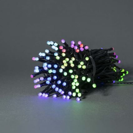 LED RGB Екстериорни Коледни лампички 84xLED/8 функции 13м IP65 Wi-Fi Tuya