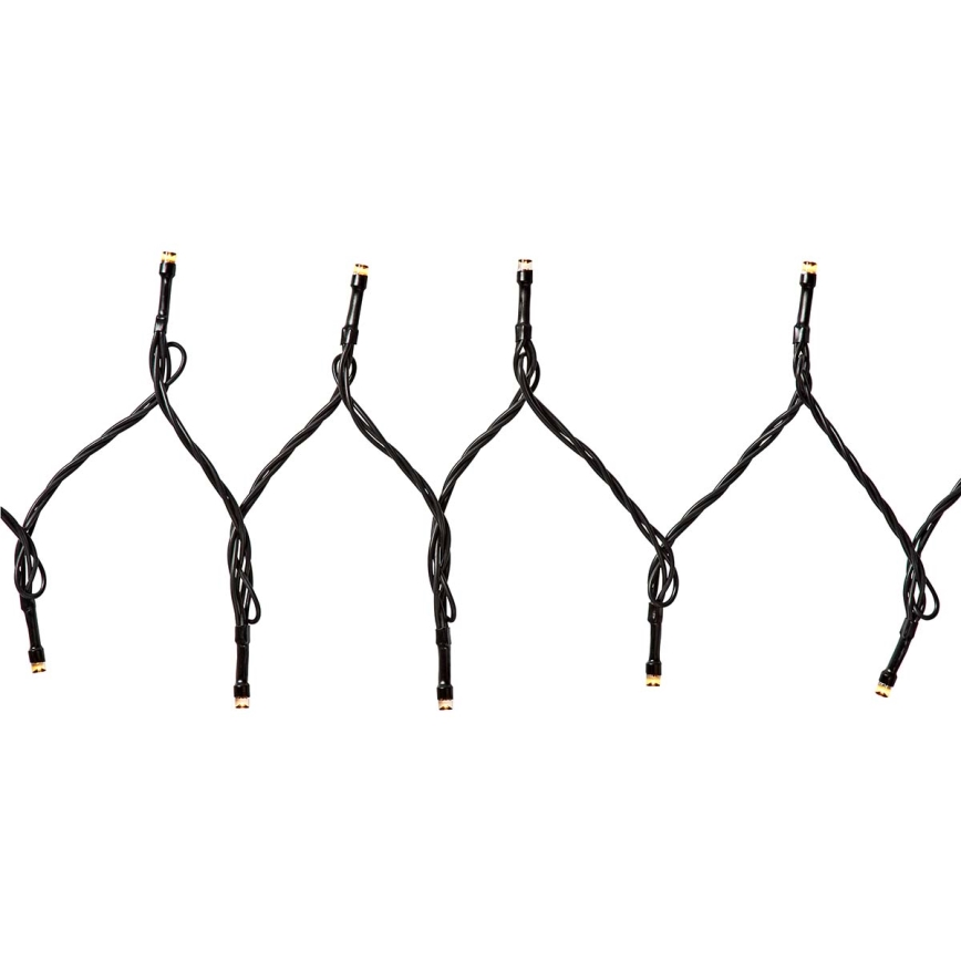 LED Екстериорни Коледни лампички 100xLED/8 функции 15м IP65 Wi-Fi Tuya топло бели