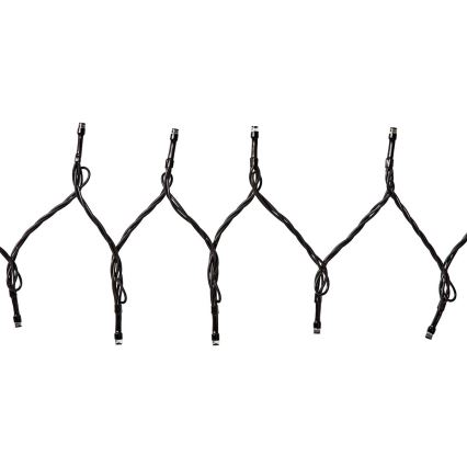 LED Екстериорни Коледни лампички 100xLED/8 функции 15м IP65 Wi-Fi Tuya топло бели