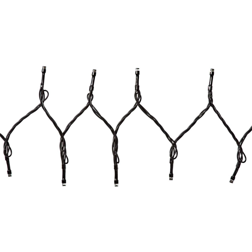 LED Екстериорни Коледни лампички 400xLED/8 функции 25м IP65 Wi-Fi Tuya топло бели