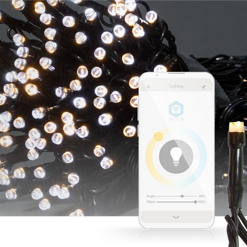 LED Коледни лампички 200xLED/8 функции 25м IP65 Wi-Fi Tuya