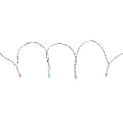 LED RGB Коледна завеса 180xLED/7 функции 6м IP65 Wi-Fi Tuya