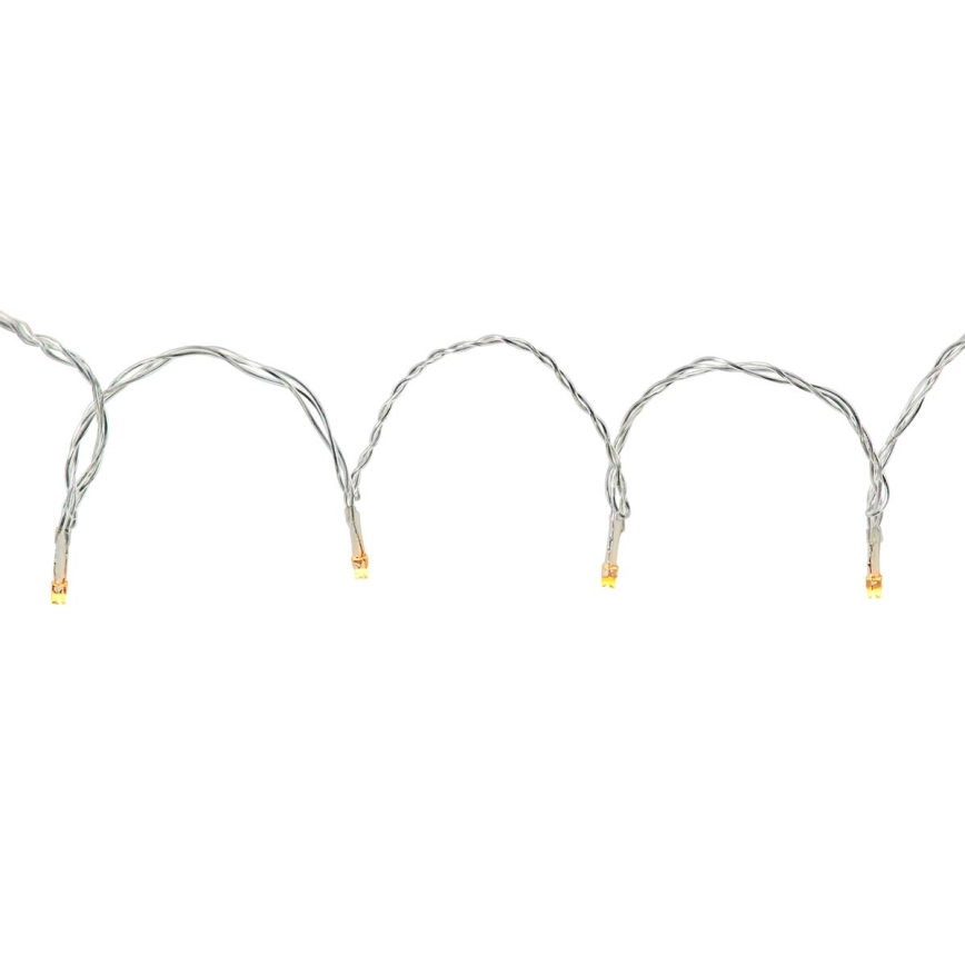 LED Екстериорна Коледна завеса 200xLED/8 функции 6м IP65 Wi-Fi Tuya топло бяла