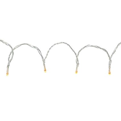 LED Коледна завеса 200xLED/11 функции 6м IP65 Wi-Fi Tuya топло до студено бяла