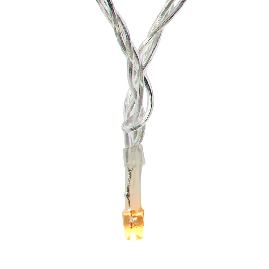 LED Коледна завеса 200xLED/11 функции 6м IP65 Wi-Fi Tuya топло до студено бяла