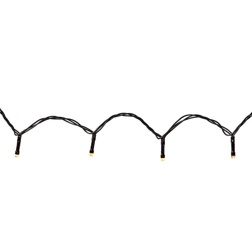 LED външна коледна завеса 200xLED/8 режима 5x4m IP65 Wi-Fi Tuya от топло до студено бяло