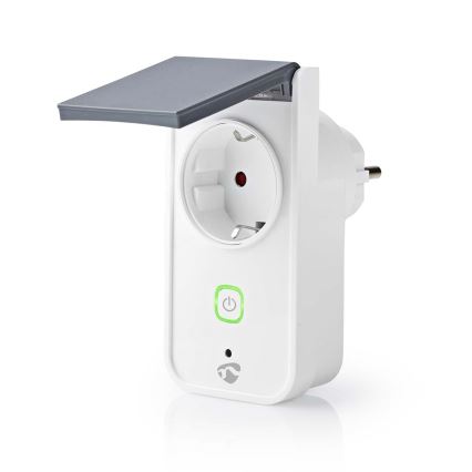 Интелигентен екстериорен контакт 3680W/230V/Тип F SCHUKO/16A Wi-Fi IP44