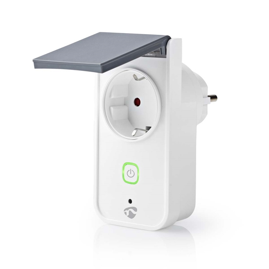 Интелигентен екстериорен контакт 3680W/230V/Тип F SCHUKO/16A Wi-Fi IP44