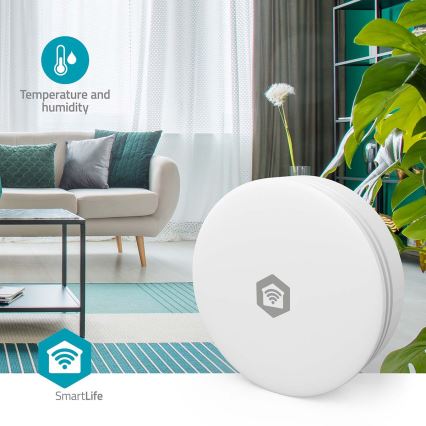 Умен монитор за качеството на въздуха SmartLife с Wi‑Fi