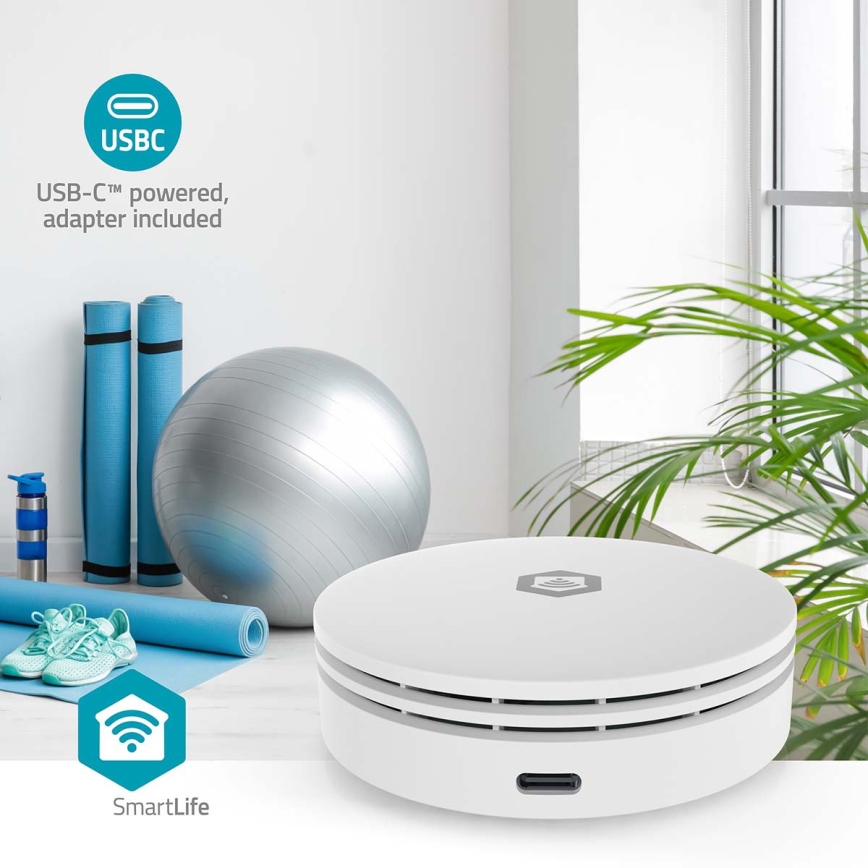 Интелигентен монитор за качеството на въздуха SmartLife Wi-Fi Tuya
