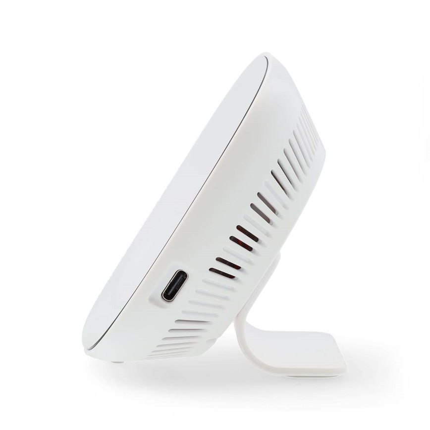 Интелигентен монитор за качество на въздуха с LED дисплей SmartLife Wi-Fi