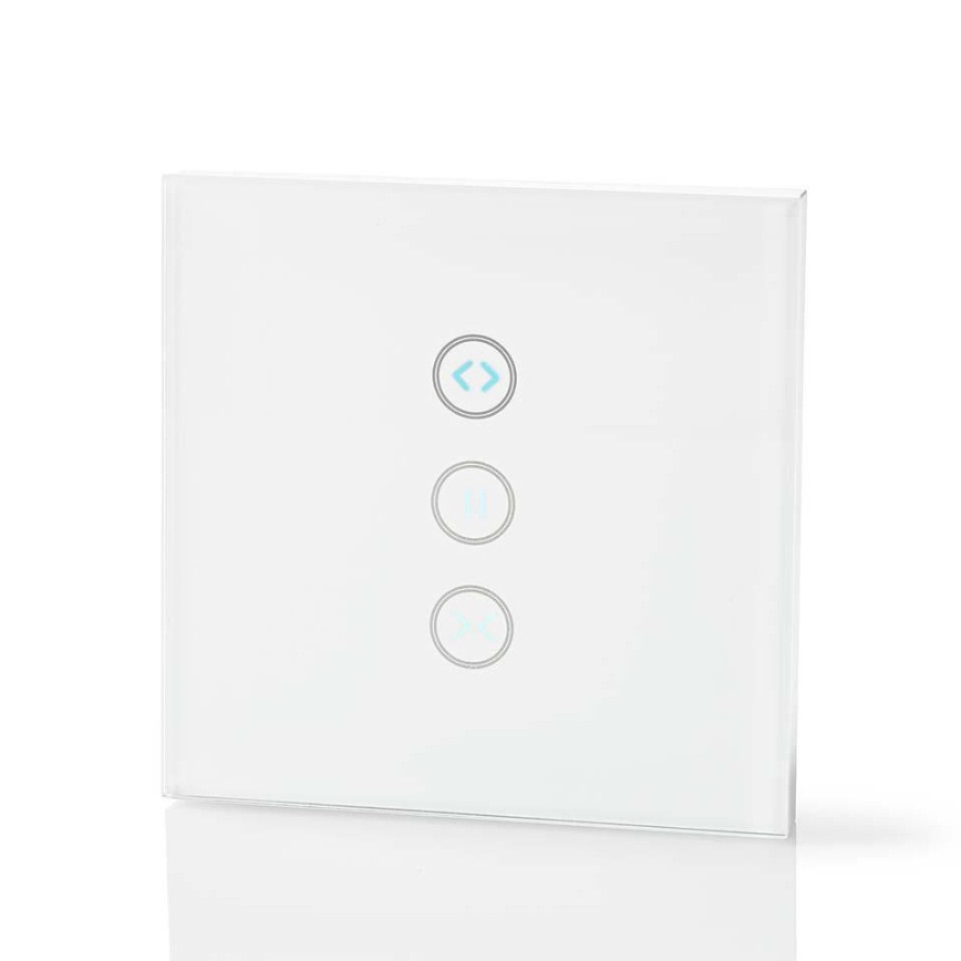 Nedis WIFIWC10WT - Интелигентен превключвател за управление на завеси, щори и капаци 230V
