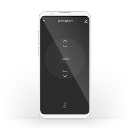 Nedis WIFIWC10WT - Интелигентен превключвател за управление на завеси, щори и капаци 230V