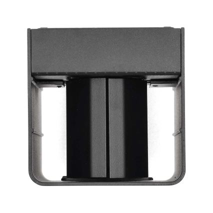 LED RGBW димируемо външно стенно осветително тяло SmartLife LED/12W/230V IP65 Wi-Fi Tuya черно