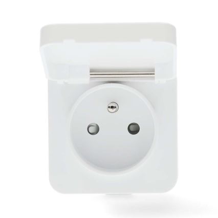 Смарт щепсел Smartlife 3680W/230V/ Type E/16A Wi-Fi Tuya IP44