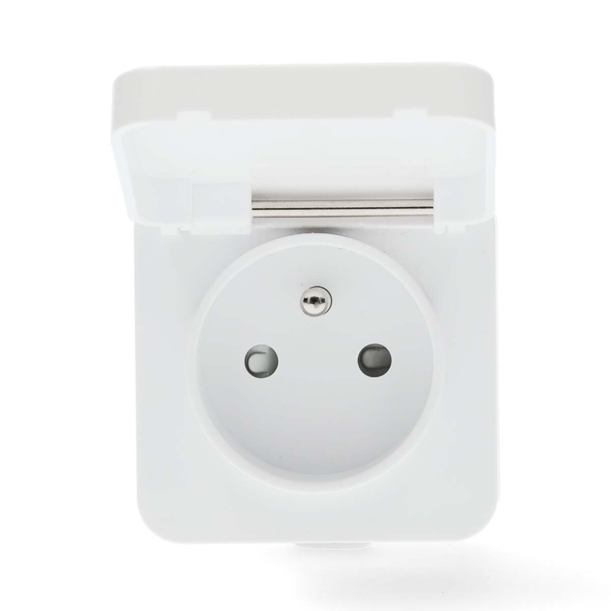 Смарт щепсел Smartlife 3680W/230V/ Type E/16A Wi-Fi Tuya IP44