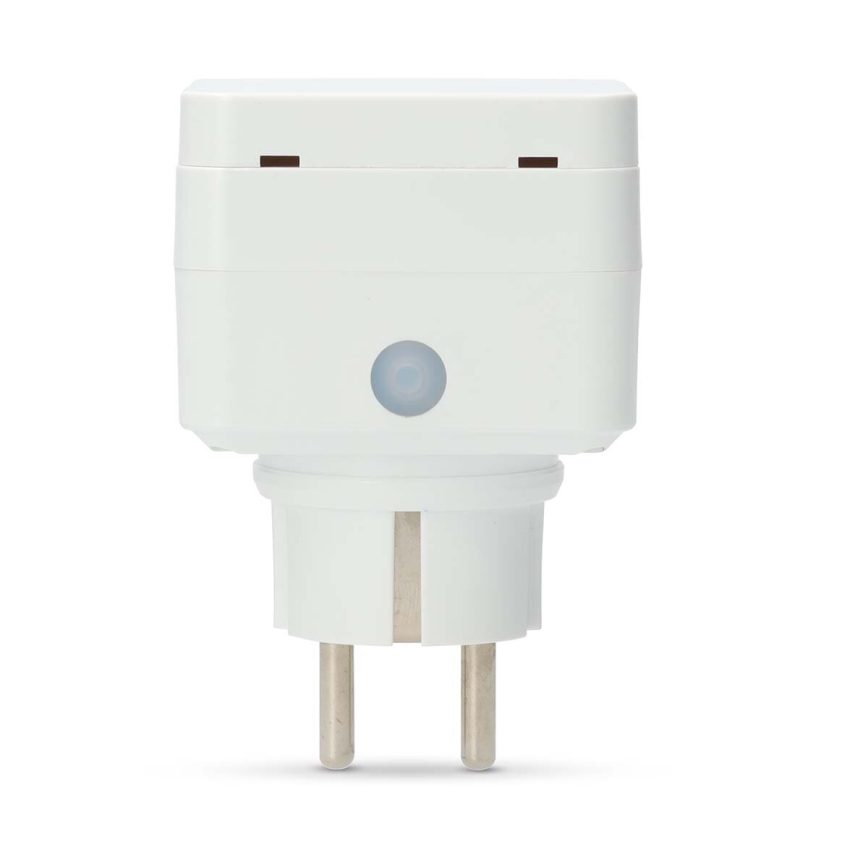 Смарт щепсел Smartlife 3680W/230V/ Type E/16A Wi-Fi Tuya IP44