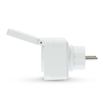 Смарт щепсел Smartlife 3680W/230V/ Type E/16A Wi-Fi Tuya IP44