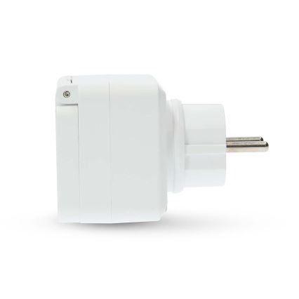 Смарт щепсел Smartlife 3680W/230V/ Type E/16A Wi-Fi Tuya IP44