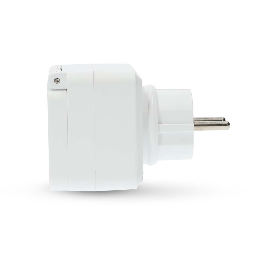 Смарт щепсел Smartlife 3680W/230V/ Type E/16A Wi-Fi Tuya IP44
