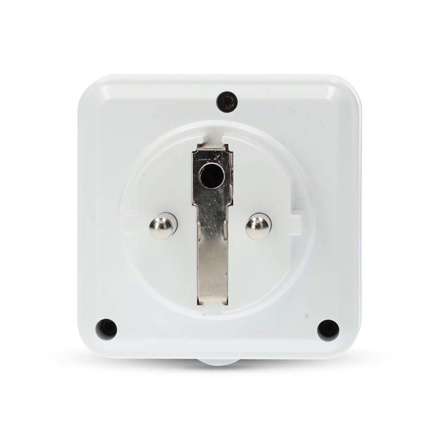 Смарт щепсел Smartlife 3680W/230V/ Type E/16A Wi-Fi Tuya IP44