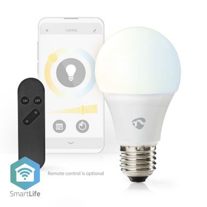 LED Димируема крушка SmartLife E27/9W/230V Wi-Fi 2700-6500K