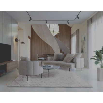 Неплъзгащ се килим MODENA NEW 120x160 см светлосив