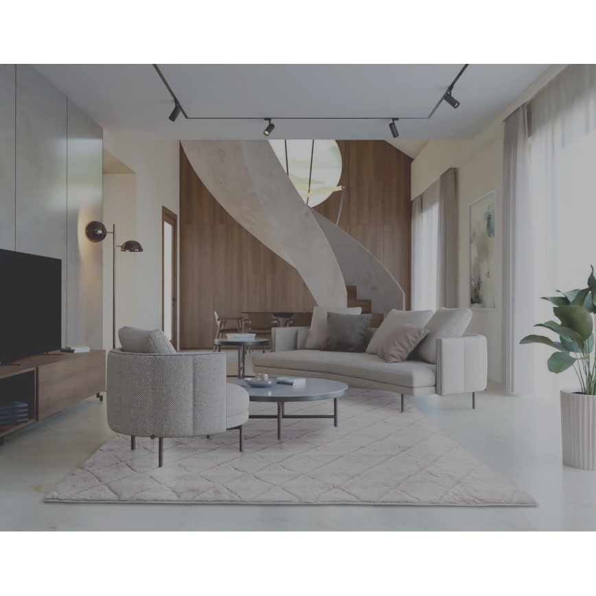 Неплъзгащ се килим MODENA NEW 120x160 см светлосив