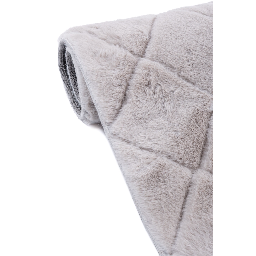 Неплъзгащ се килим MODENA NEW 60x100 см светлосив