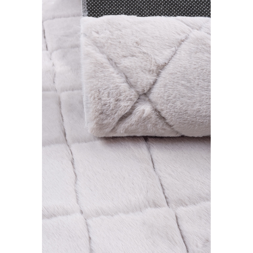 Неплъзгащ се килим MODENA NEW 80x140 см, светлосив