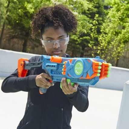 Nerf - Детски пистолет Elite 2.0 Flip-16 с аксесоари