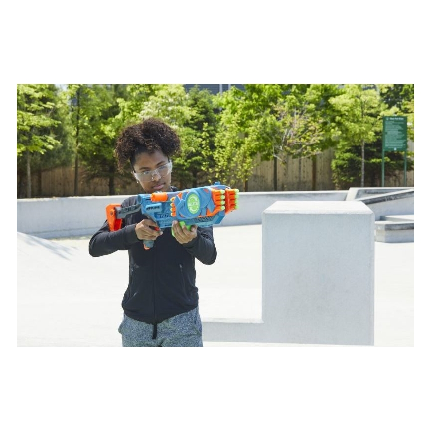 Nerf - Детски пистолет Elite 2.0 Flip-16 с аксесоари