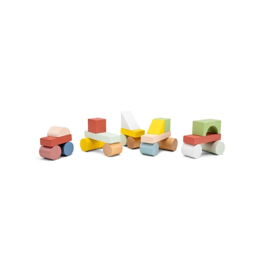 New Classic Toys - Дървени блокчета 100 бр.