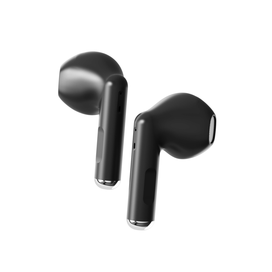 Niceboy Beans 4 - Безжични слушалки 300 mAh + 2x 35 mAh IPX4 черни